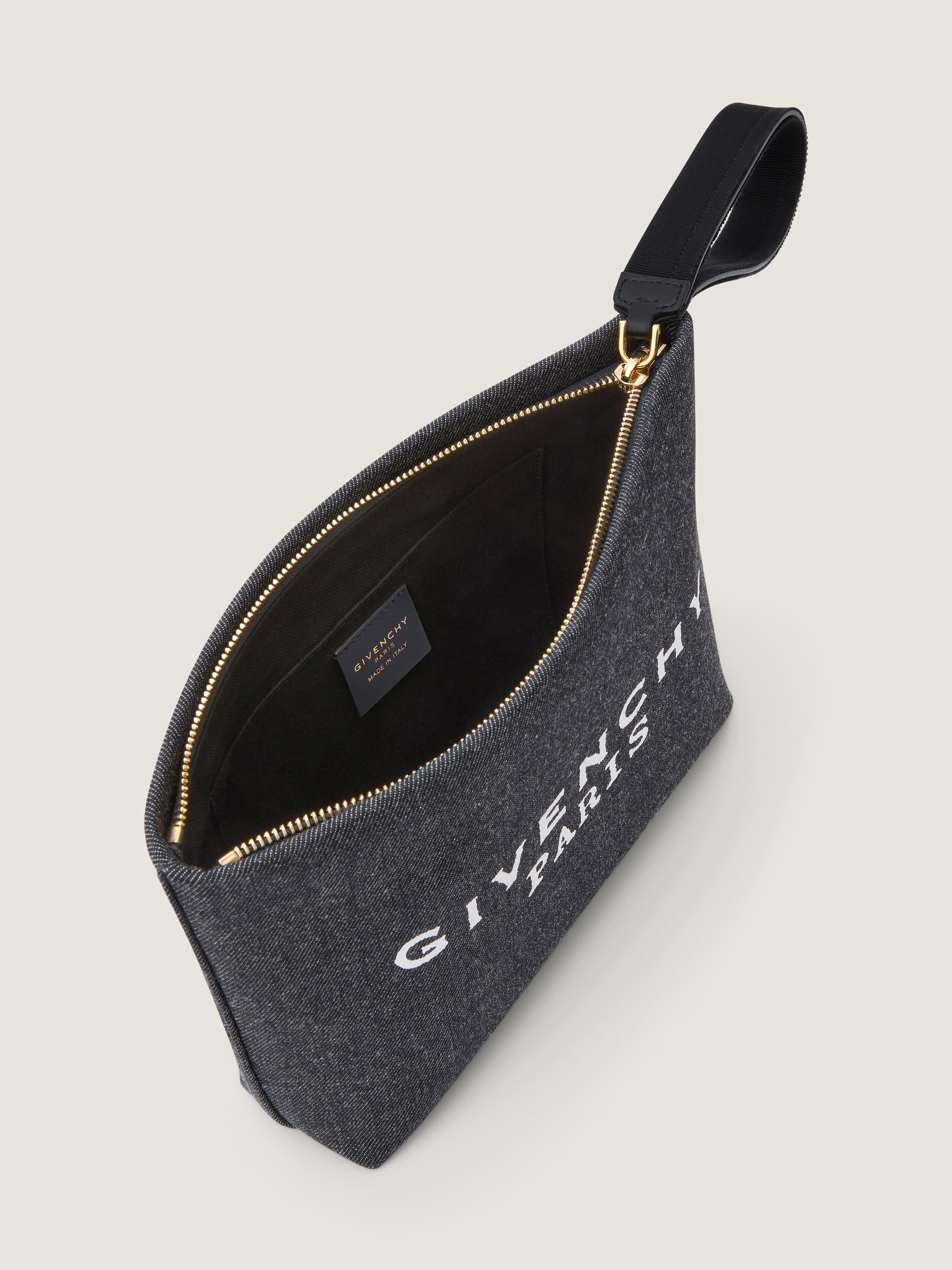 GIVENCHY pouch in denim